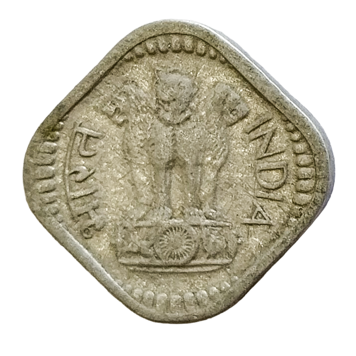 5 PAISE - 1973 -BOMBAY MINT - REPUBLIC INDIA COIN