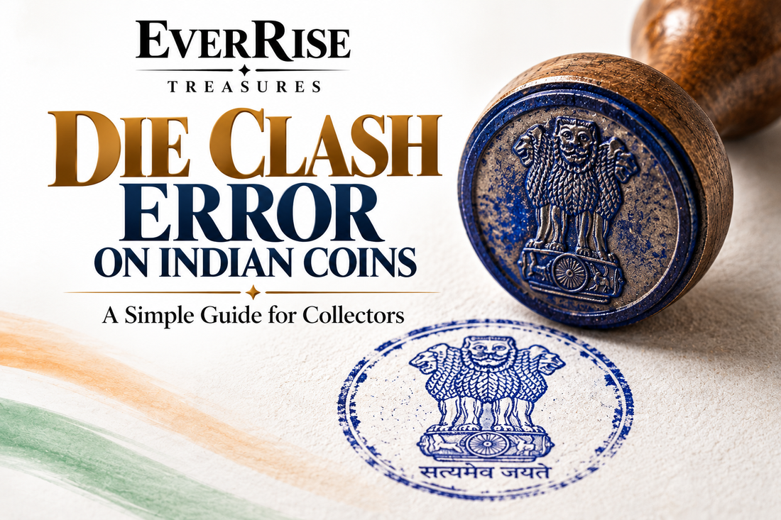 Die Clash Errors on Indian Coins: A Simple Guide for Collectors By EverRise Treasures