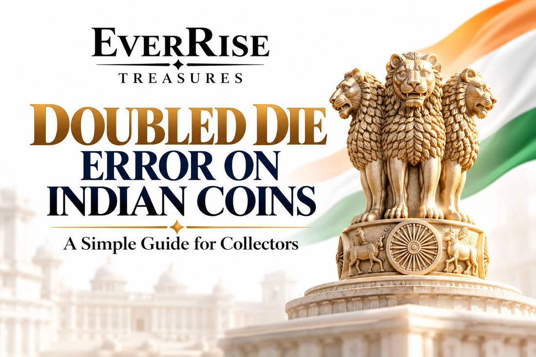 Doubled Die Error on Indian Coins: A Simple Guide for Collectors By EverRise Treasures