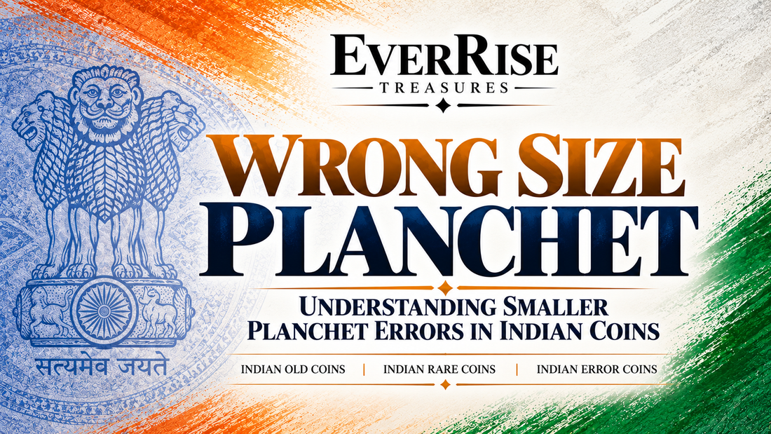 When a Coin Is Struck on the Wrong Size Planchet : By EverRise Treasures