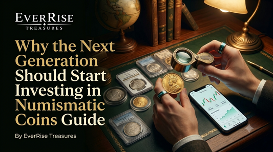Why the Next Generation Should Start Investing in Numismatic Coins Guide - By EverRise Treasures